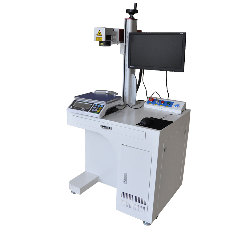 光纖稱重激光打標機