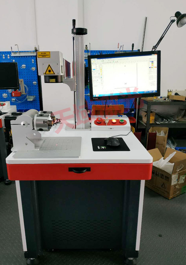 光纖激光打標機實拍圖1