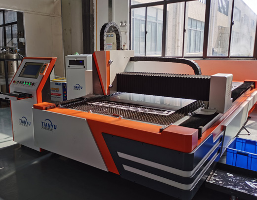 激光切割機現場實圖1